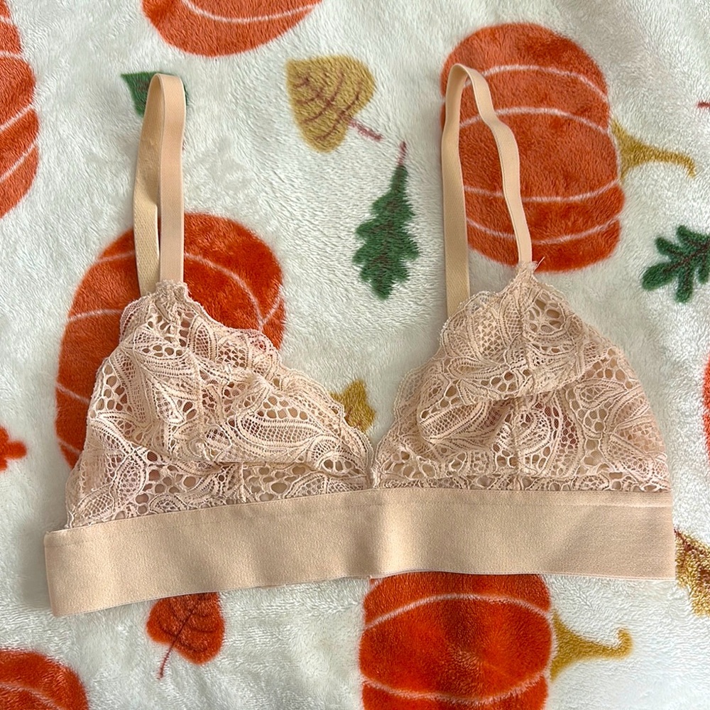 Lively brand lace cream bra